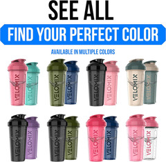2 Pack- 28 Oz Protein Shaker Bottles for Protein Mixes – 2X Wire Whisk