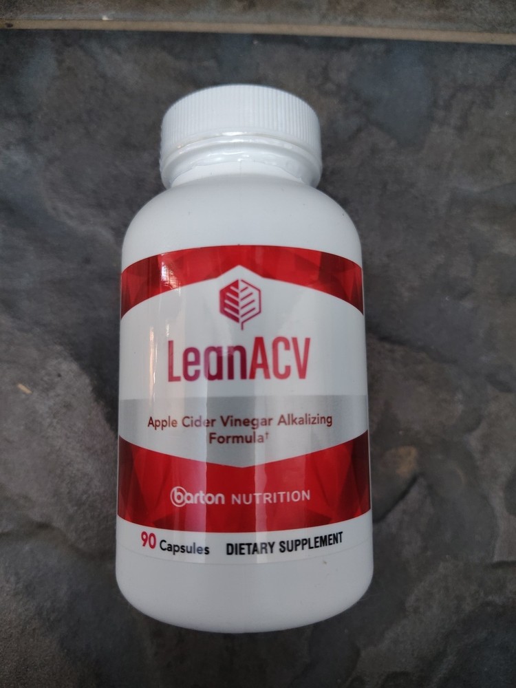 Barton LeanACV Apple Cider Vinegar 90 Capsules ☆ New / Read ☆