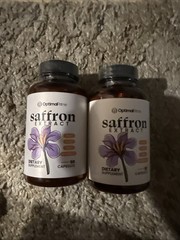 Optimal Prime Saffron Extract Dietary Supplement 180 Capsules Mood Energy 5/2028