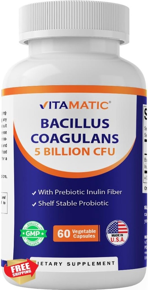 Vitamatic Bacillus Coagulans 60 Veg Caps
