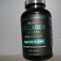 Vital Vitamins Multi Collagen Complex – 150 Capsules (Types I-X)