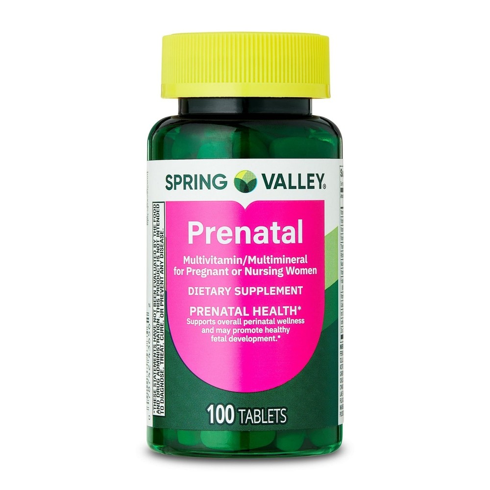 Spring Valley Prenatal Multivitamin/Multimineral for Pregnant and Nursing Women