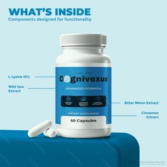 Cognivexus Capsules, Advanced Formula to Boost Focus, Memory & Clarity 60ct