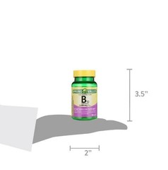 Spring Valley Timed-Release Vitamin B12 Tablets, 1,000 mcg, 60 Count