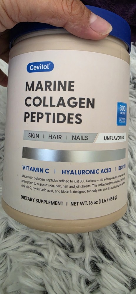 Cevitol Marine Collagen Peptides – Hydrolyzed Ultra-fine Collagen Powder for New