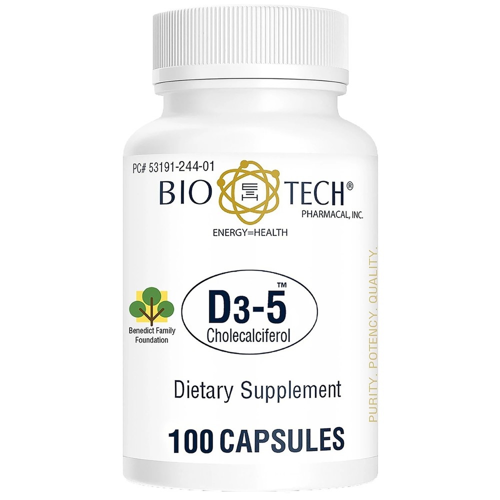 Bio Tech Vitamin D Capsule 53191024401 1 Bottle 100 per Bottle