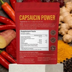 Capsaicin Softgels Supplements 240 Capsules Vitamin D3 K2 Beetroot Aurivita Seed