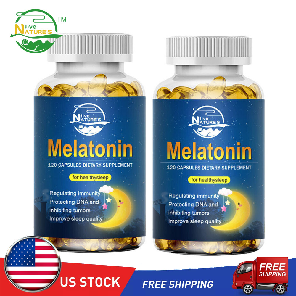 2X Sleep Support Supplement For Improve Sleeping Quality Relieve Stress Anxiety