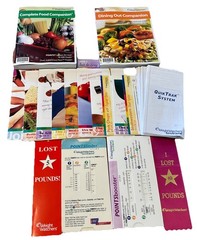 Weight Watchers WW TurnAround POINTSFinder Books Recipes Trackers Materials