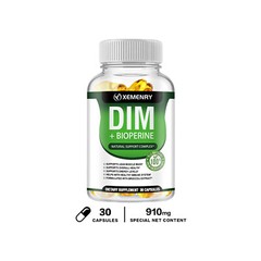 DIM(Diindolylmethane) 910mg – Menopause, PCOS, Supports Hormonal Balance & Detox