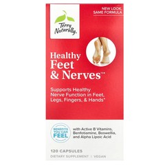2 X Terry Naturally, Healthy Feet & Nerves�, 120 Capsules