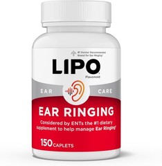 LIPO Ear Ringing Relief Supplement Relief for Ringing Ears Clinically Studied