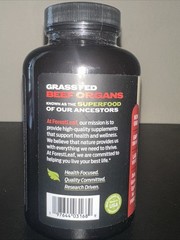 ForestLeaf Beef Organ Supplement – Grass Fed & Pasture Raised 180 Capsules 07/28