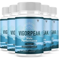 (5 Pack) VigorPeak Advanced Performance, Vigor Peak Daily Support (300 Capsules)