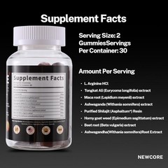 7-in-1 Nitric Oxide Booster – Maca Root & L-Arginine&Ashwagandha&Horny Goat Weed