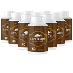 LipoCaps- Metabolism Support, Weight Management Supplement- 10 Bottles