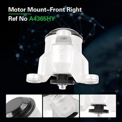 Engine Motor and Transmission Mount Kit Compatible with 2009-2014 Murano 3.5L…