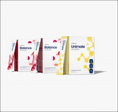 NEW Unicity Unimate Natural Lemon 30 Pkt & Balance Mixed Berry 60 Pkt