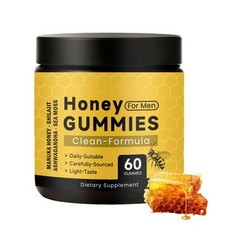 Honey Gummies targeted for Men Vitality Booster Manuka Honey Gummies 60 Counts