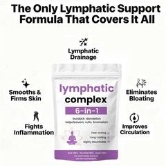 3pcs 6-in-1 Lymphatic Complex,Lymphatic Drainage Supplements|Herbal Blend-US