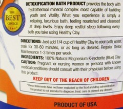 MineCeuticals Healthy Oregon Blue Clay Complete Detox Cleanse Bath Powder [Bl…