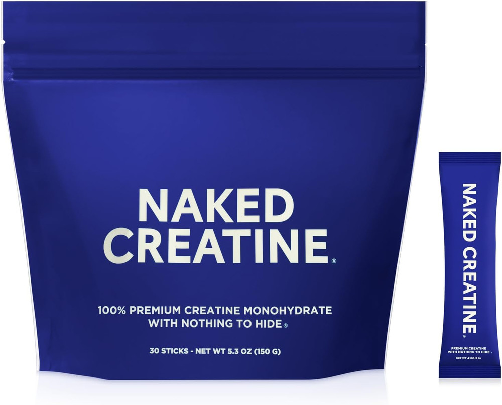 Creatine Stick Packs – Unflavored Micronized Creatine, Vegan, Non-Gmo, Gluten-Fr