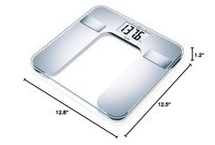 Beurer Body Fat Analyzer BMI, Multi-User & Recognition, Digital Bathroom Weig…