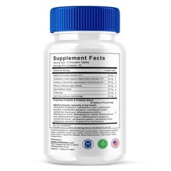 Dentabiome Advanced, Denta Biome Daily Support Formula (60 Chewables)