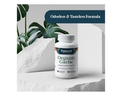 Pattern Wellness Organic Garlic Heart & Immune Support Odorless Tasteless 3 Pack