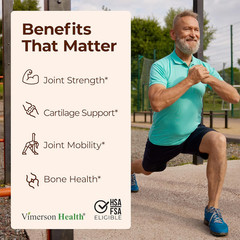 Glucosamine Chondroitin – MSM Joint Support Supplement for Women and Men with Gl
