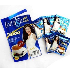 5 x Beauti Srin Plus Detoxi Coffee Detox Fiber Diet Weight Control Drink Sachet