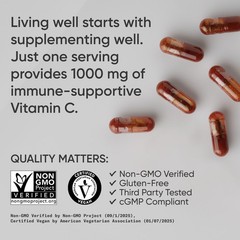 Vitamin C Liposomal 1000mg (180 liquid veggie capsules)