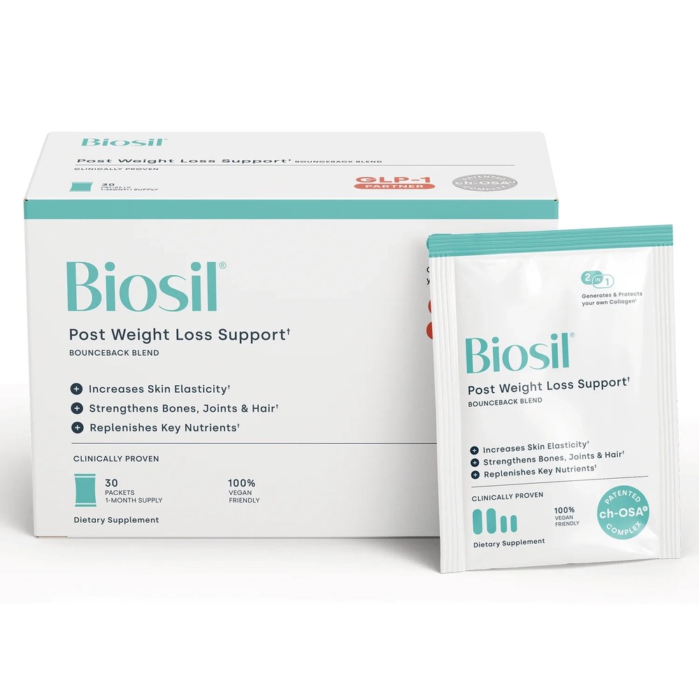 BioSil Collagen Generator for Post Weight Loss 60 Veg Capsules Exp: 11/30/26