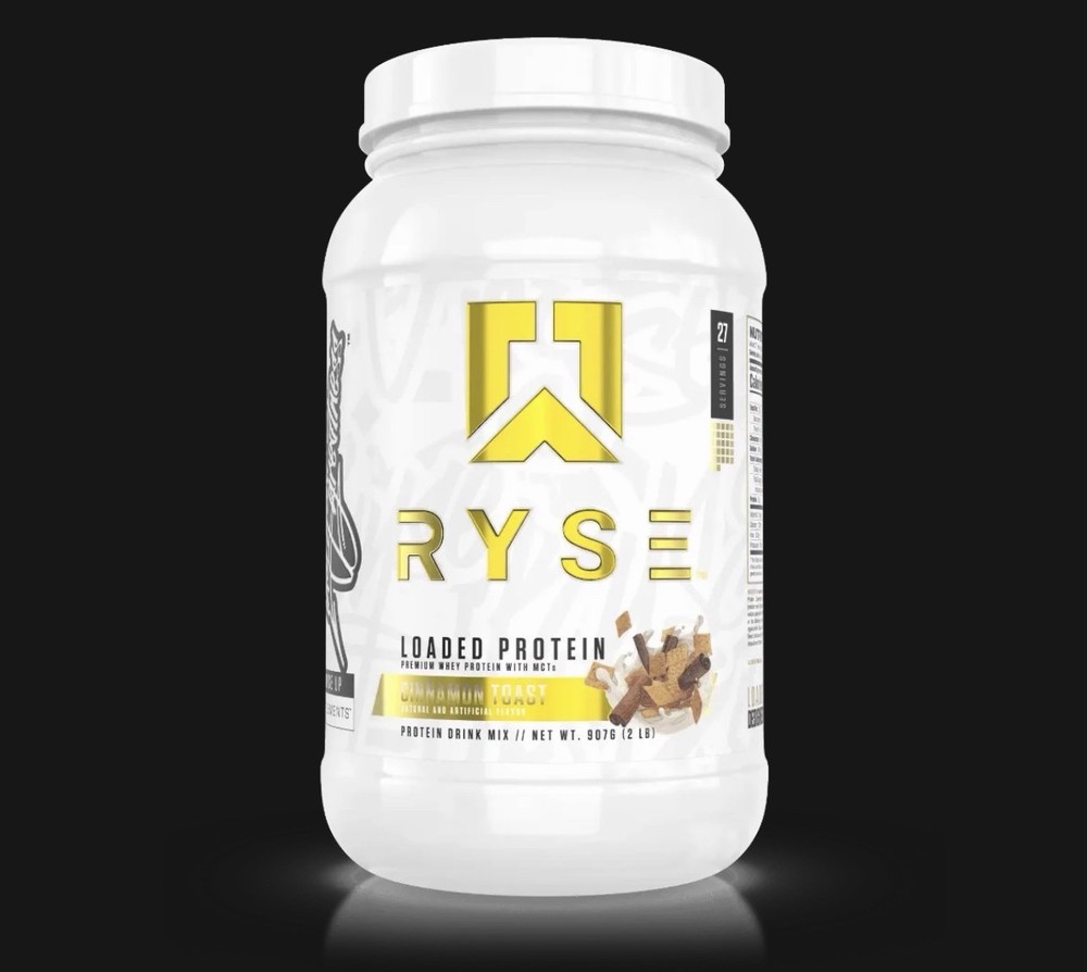 RYSE Loaded Protein – Premium Quality Protein Supplement cinamon toast EXP.6/26