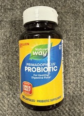 Nature’s Way Primadophilus Probiotic 90 Caps 5 Billion Exp 6/30/2027