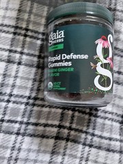 Gaia Herbs Rapid Defense Immune Support Organic Gummies Warm Ginger 60 Ct