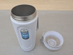 BlenderBottle Radian Insulated Stainless Steel Shaker 26oz in White *READ*