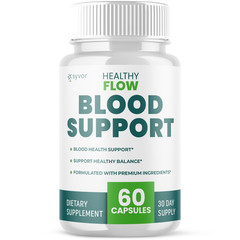 Healthy Flow Blood Advanced Formula, HealthyFlow Support Supplement 60 Capsules