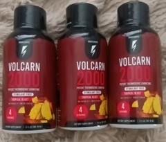 Volcarn 2000 – 4 Servings Each Mini Bottles (Set of 3) New Sealed