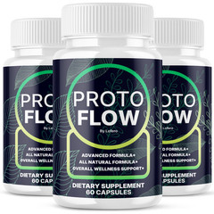 (3Pack) ProtoFlow Prostate Capsules Proto Flow Health Formula Supplement (180ct)