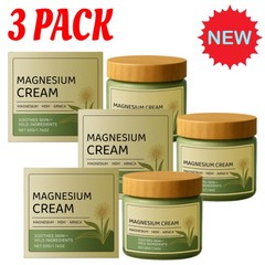 3X Magnesium Cream formulated with MSM & Arnica, Mild Ingredients for SkinSoothi