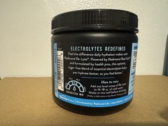 Redmond Re-Lyte Hydration Electrolyte Mix Unflavored 75 Servings BRAND NEW!