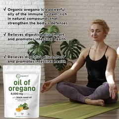 3X Micro Ingredients Oil of Oregano Softgels 6000mg Per Serving,900 Count total