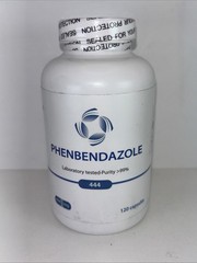 Phenbendazole Capsules 444mg 120 Count EXP 1/27 99%