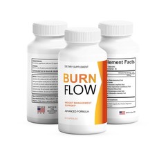(6Pack) BurnFlow Capsules for Weight loss, Burn Flow Pills Fat-Burner Formula