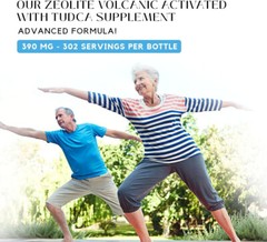 Absonutrix Zeolite Volcanic Activated with Tudca Advanced Formula 390 mg, 4 Oz