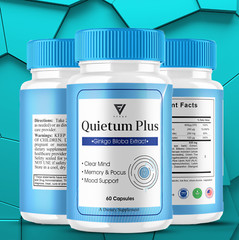 (2 Pack) Quietum Plus, Quietum Advanced Tinnitus Support (120 Capsules)