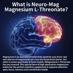 Magnesium L-Threonate 2000mg- High Absorption Brain & Nervous System Health