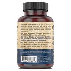 DEVA Vegan Magnesium Glycinate 300mg per serving with 90 Count (Pack of 2)