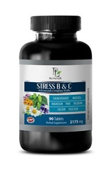 stress ease – STRESS B & C – blood pressure lowering supplement 1 BOTTLE